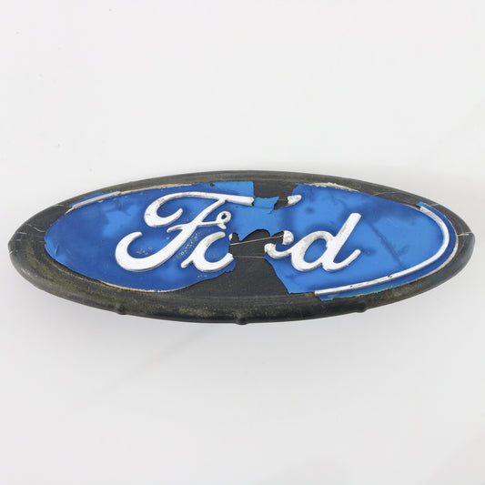 Ford Oval Blue & Black Automobile Nameplate Emblem