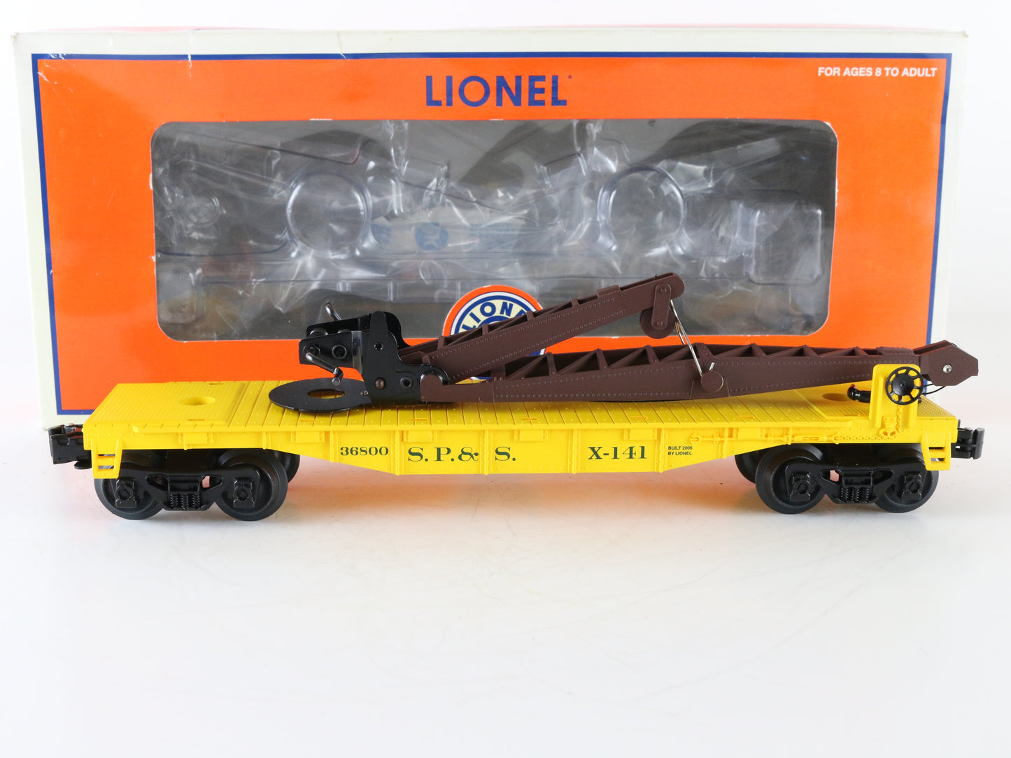 Lionel O 6-36800 Spokane Portland Seattle Cascade Range X-141 Derrick Car