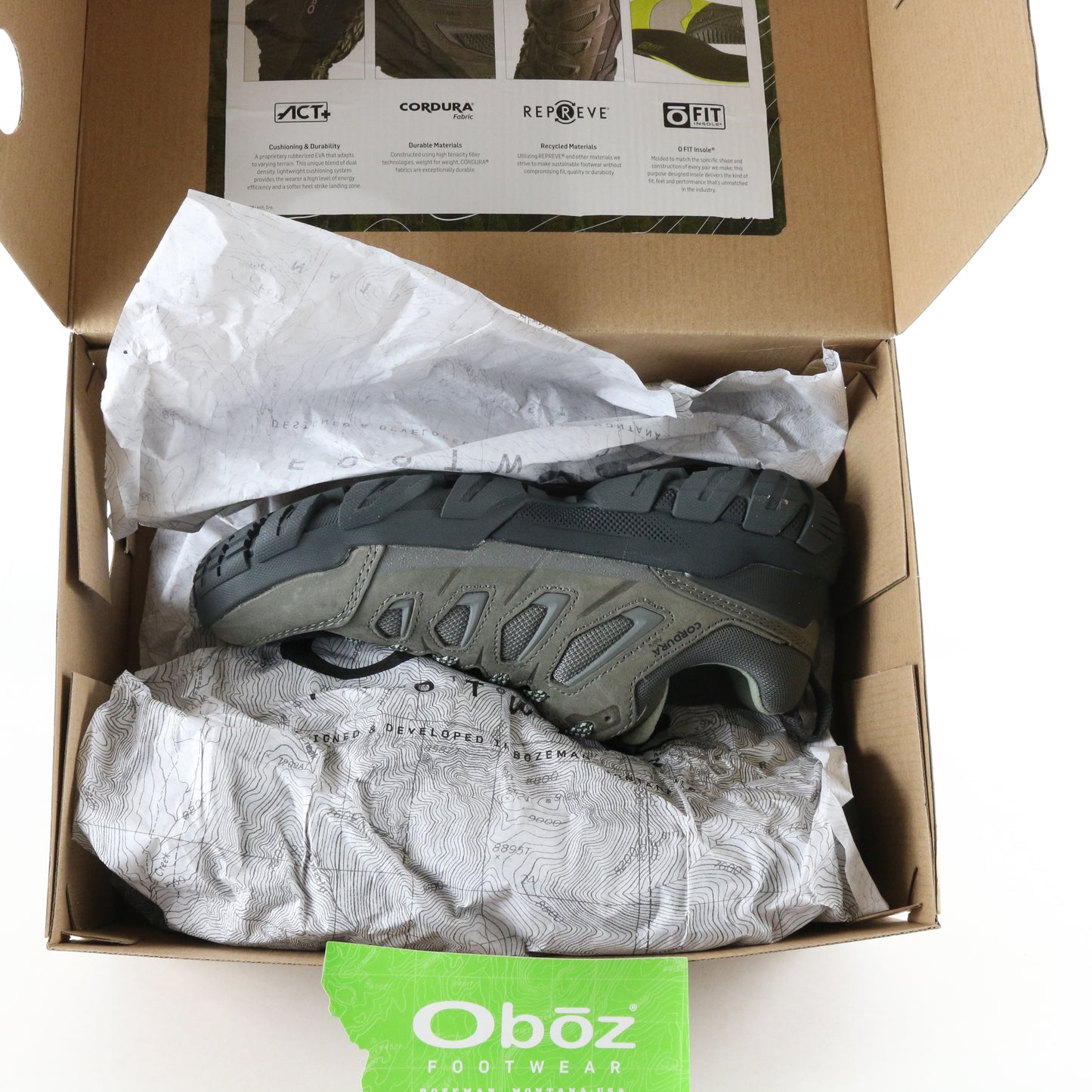 Oboz Sawtooth X Low B-dry Womens Waterproof Winter Hiking Boots Size 7.5 Wide