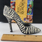 Just The Right Shoe Serengeti Zebra Raine Willitts Resin Collectible Shoe 25025