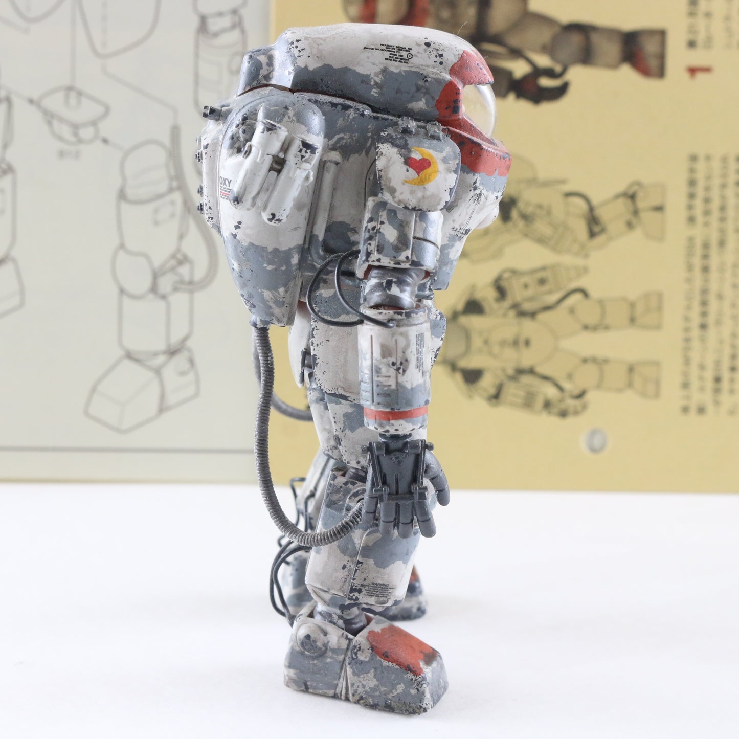Ma.k. Maschinen New Rally Pawn Armored Fighting Space Suit 1:20 Built Painted
