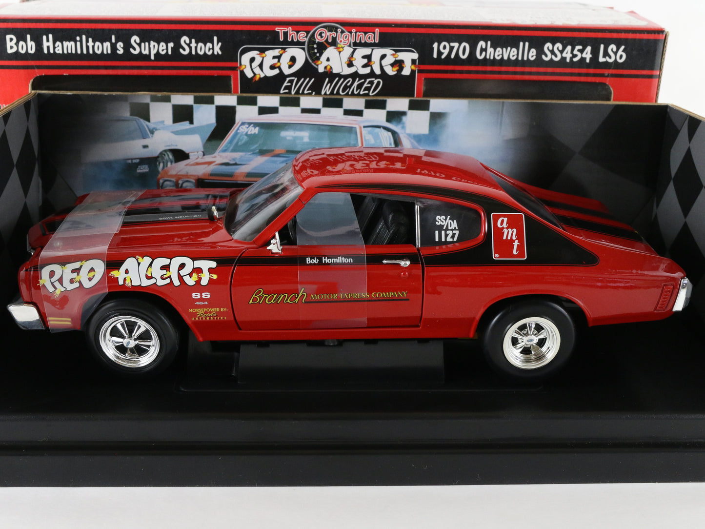 ERTL 1:18 1970 Chevy Chevelle SS454 LS6 Red Alert Hamilton 1 Of 2500 29108