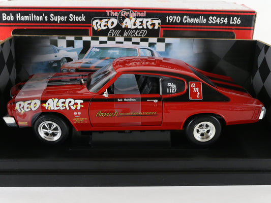ERTL 1:18 1970 Chevy Chevelle SS454 LS6 Red Alert Hamilton 1 Of 2500 29108