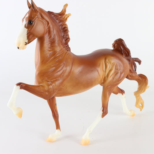 Breyer Stagecoach Surprise Hamilton BF 2023 Dappled Chestnut Matte Horse