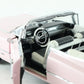 1959 Cadillac Series 62 Convertible Pink Danbury Mint 1:24 Model Car