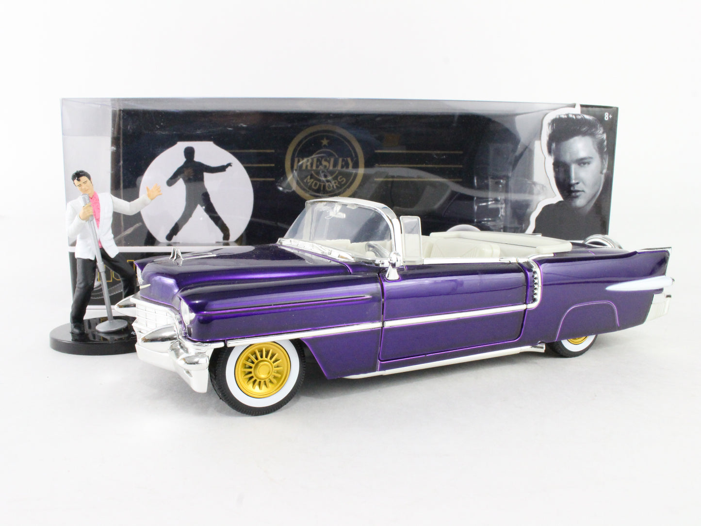 1956 Cadillac Eldorado Elvis Presley Hollywood Rides Jada 1:24 Scale Model 30985