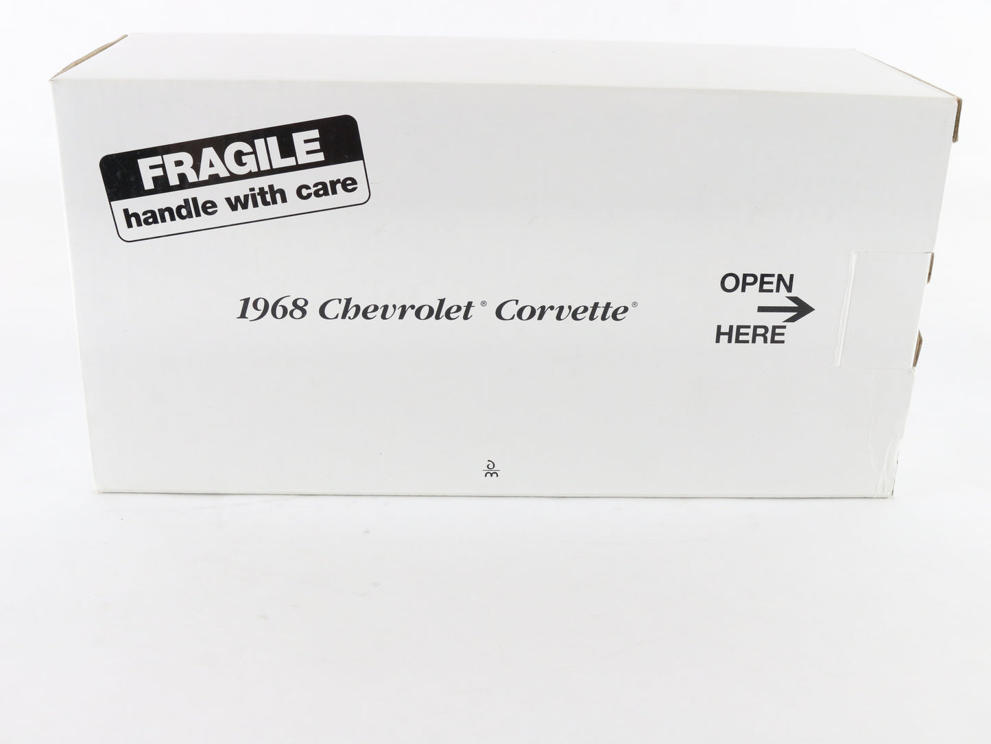 1968 Chevy Corvette Convertible British Green Danbury Mint 1:24 Diecast Model
