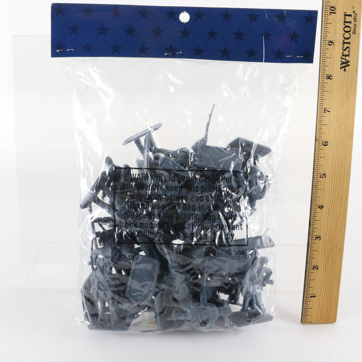 Set Of American Civil War Union Toy Soldiers 2.25" Plastic Figures 462978