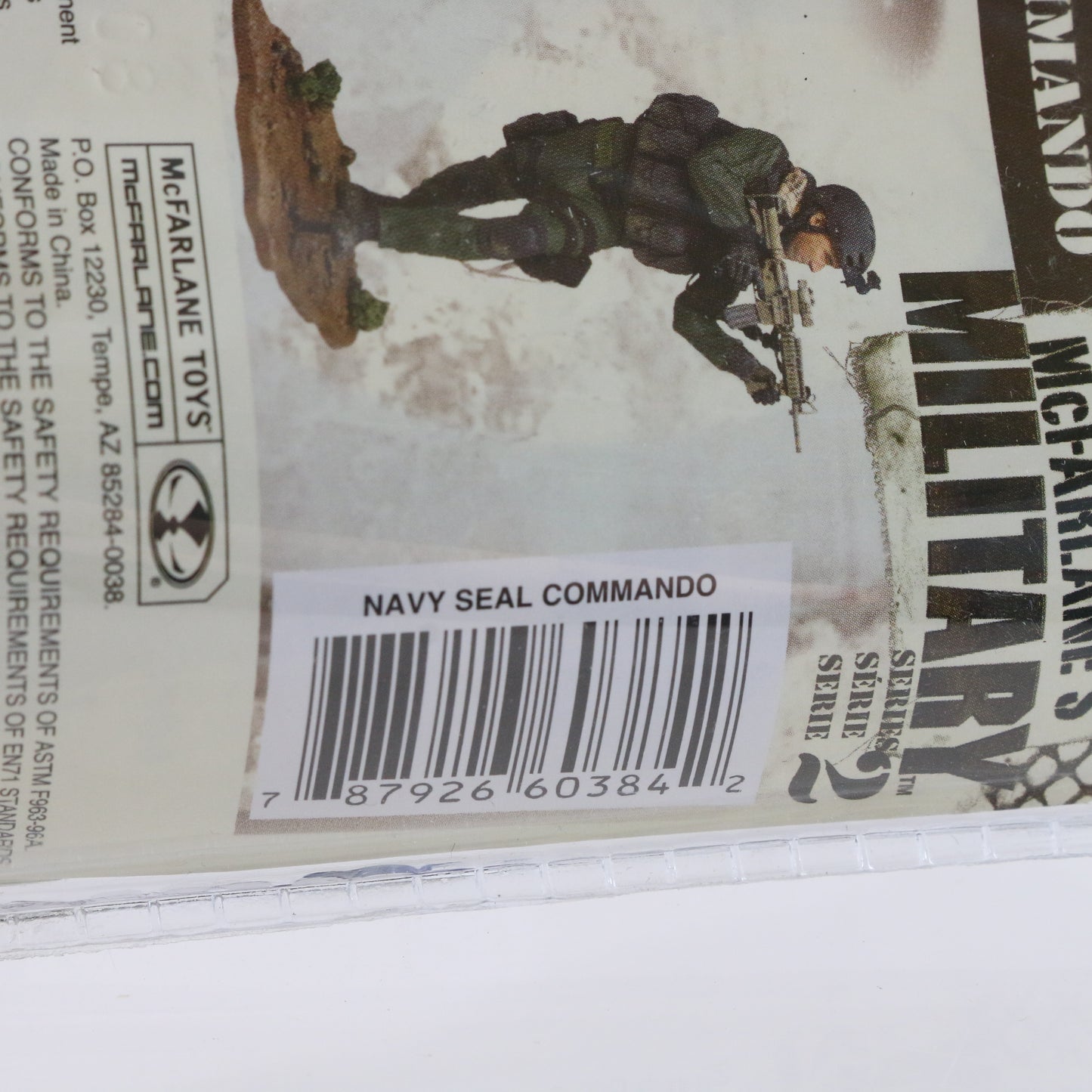 Navy Seal Commando Military Soldier Figure Series 2 Mcfarlane 3" 60384