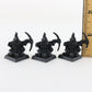 Lot Of 3 Dwarf Miners Citadel Warhammer 8044/3 Black Painted Figures