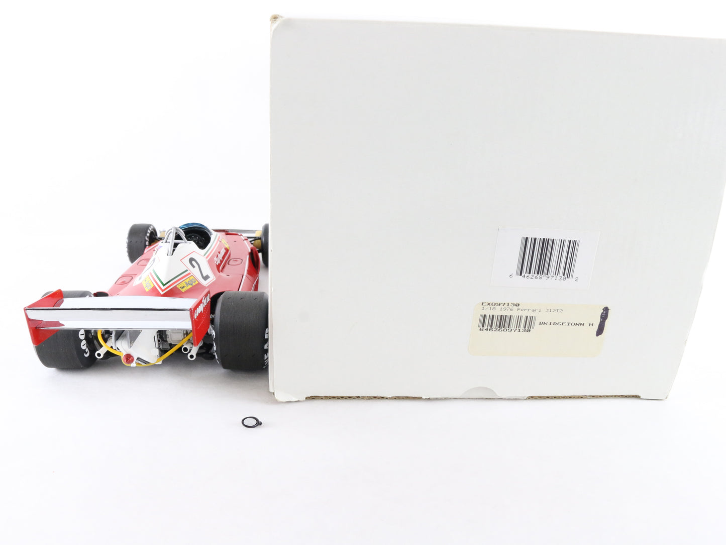 1976 Ferrari 312T2 #2 Red & White Grand Prix Classics Exoto 1:18 Model Car