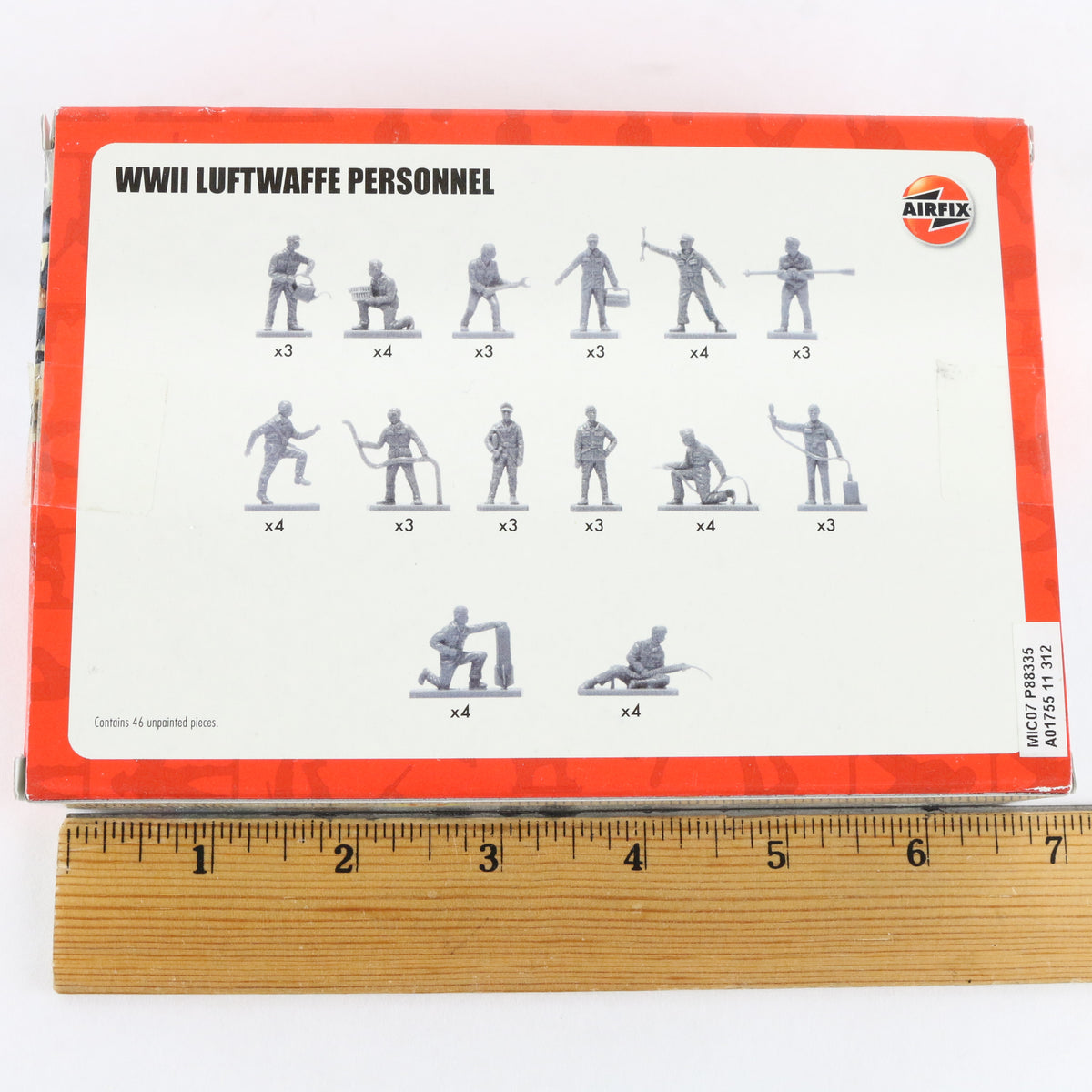 WWII German Luftwaffe Personnel Airfix 1:72 A01755 Plastic Model Figures
