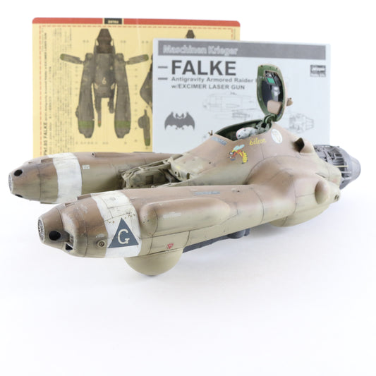 Ma.k. Hasegawa Falke Antigravity Armored Raider Pkf.85 1/20 Built Maschinen K