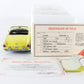 1955 Ford Thunderbird Convertible Yellow Limited Danbury Mint 1:24 Diecast 3726