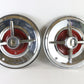 Lot Of 4 Vintage 1950s Dodge Lancer Metal Wheel Hubcaps 14.5"