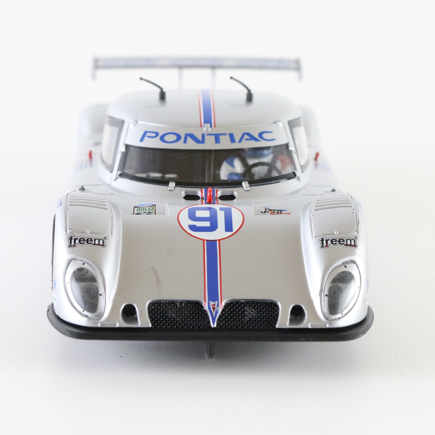 Sideways Pontiac Riley MKXX #91 silver blue 1:32 slot car