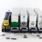 Lionel Set O 6-31760 CSX 3329 SD40-2 Husky Stacks Container Depressed Flat Cars