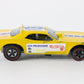 Hot Wheels Redline Prudhomme Snake W/ Decals ENAMEL YELLOW 1:64 6409 Usa