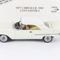 1957 Chrysler 300C Convertible White Danbury Mint 1:24 Diecast Model Car