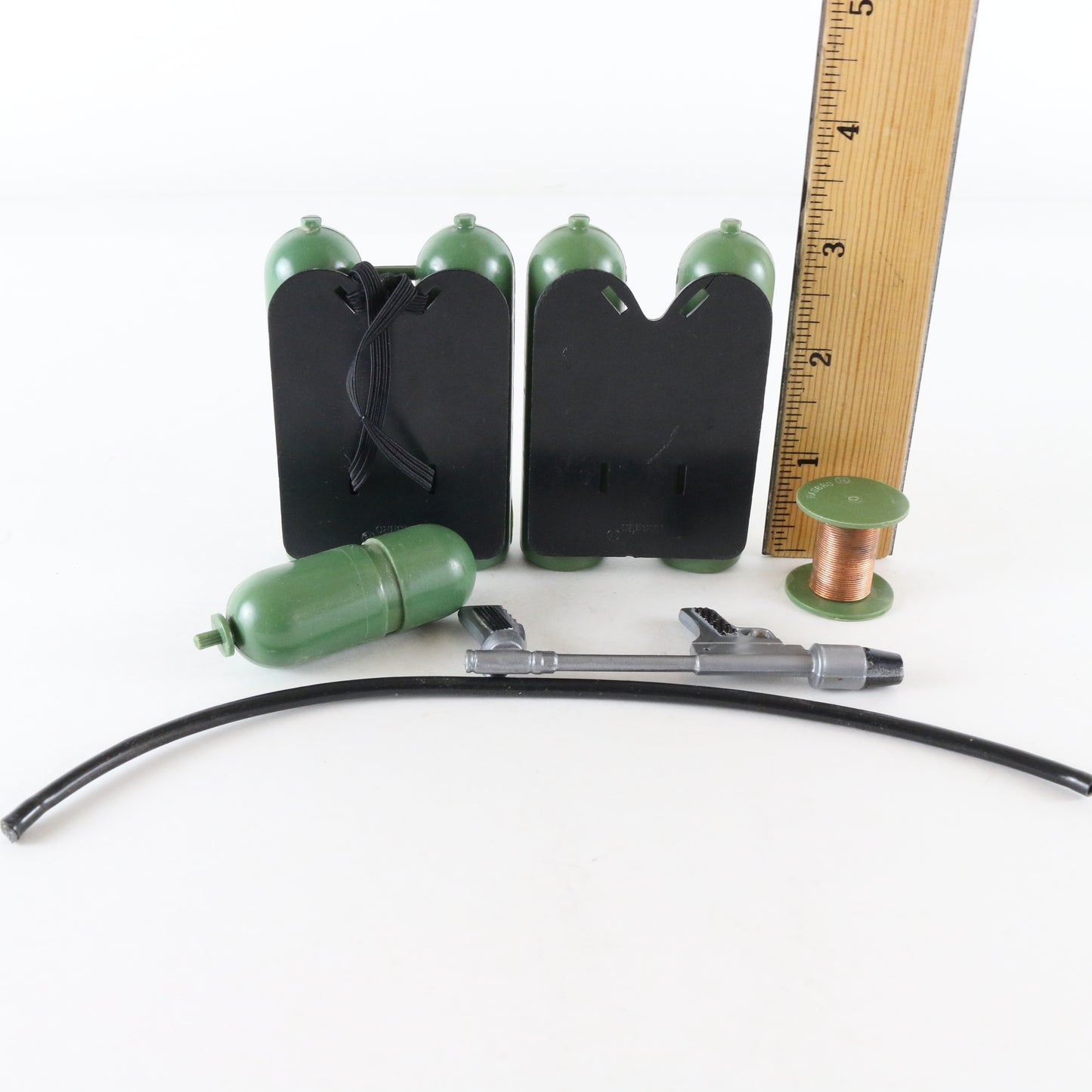  1964 Hasbro Gi Joe Marine Flamethrower W/ Cable Spool