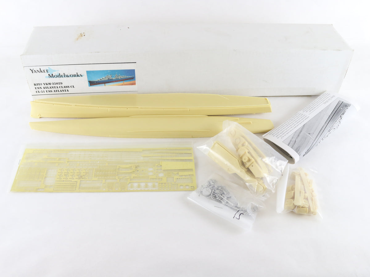 USS Atlanta CL-51 Atlanta Class CL Yankee Model Works 1:350 YKM-35029 Resin Kit