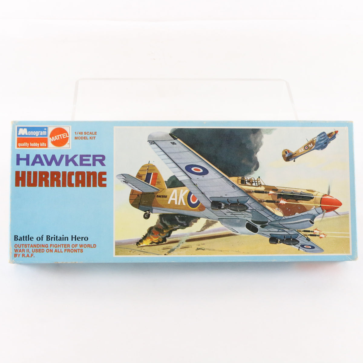 Hawker Hurricane British Fighter Plane Monogram 1:48 Model Aircraft Kit 6802