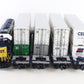 Lionel Set O 6-31760 CSX 3329 SD40-2 Husky Stacks Container Depressed Flat Cars