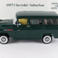 1957 Chevrolet Suburban 3100 Model DP Half-Ton Green Danbury Mint 1:24 Diecast