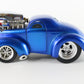 1941 Blue Willys Coupe Muscle Machines Funline Metal Model Car 1:18