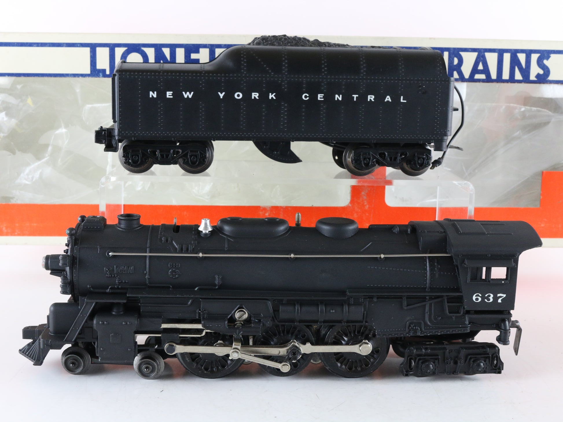 Lionel Postwar O New York Central NYC #637 4-6-4 Steam Locomotive WRONG BOX