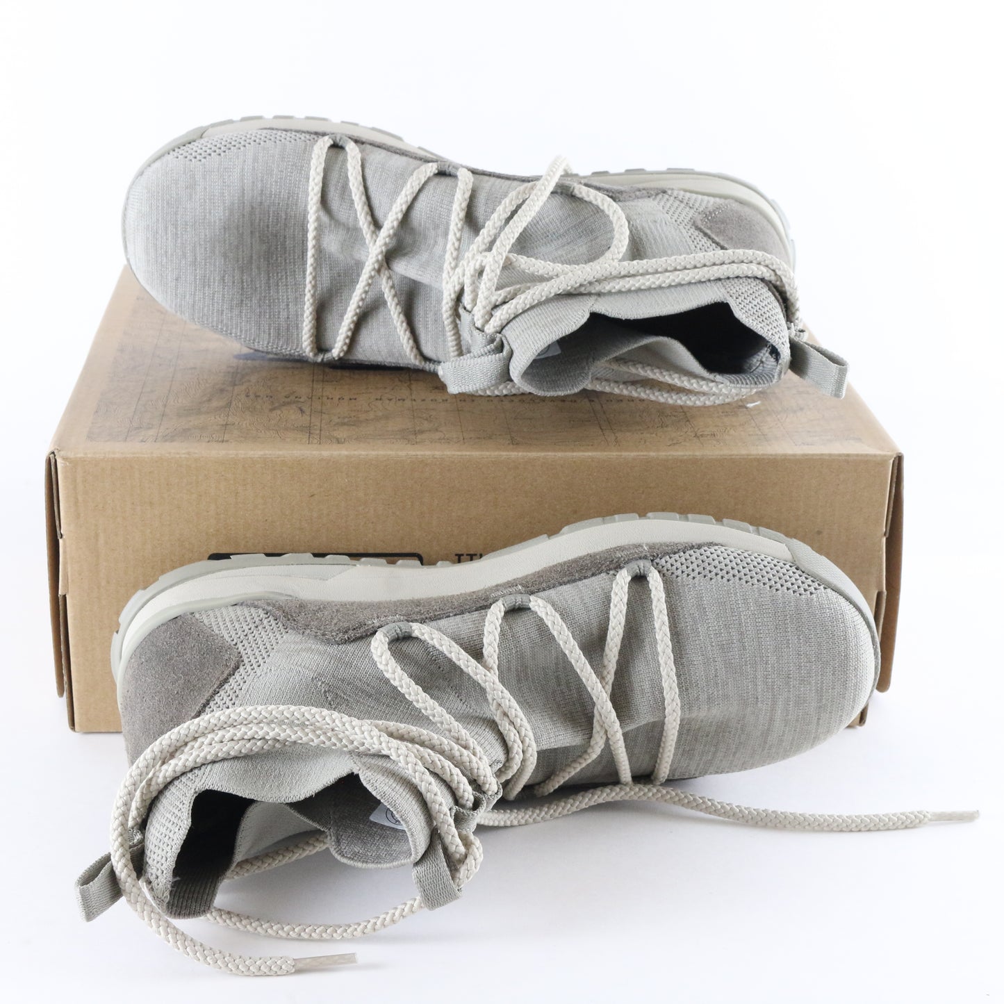 Oboz Lena Mid Womens Alloy Hiking Trail Lace Up Boots Size 10 USA 74602