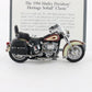 1986 Harley Davidson Heritage Softail Classic Franklin Mint 1:24 Motorcycle