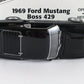 1969 Ford Mustang Boss 429 Raven Black Fastback Danbury Mint 1:24 Diecast Model