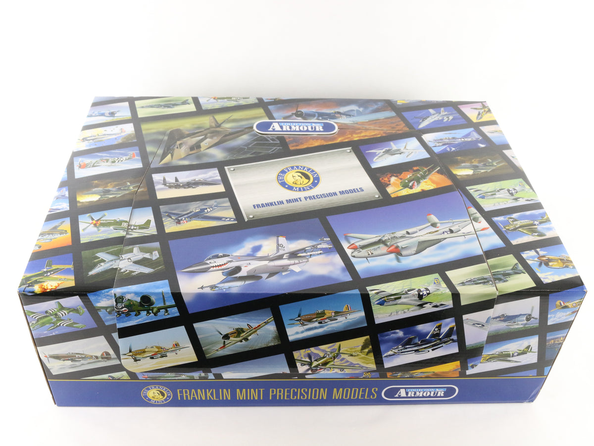 B-25J Mitchell Bomber Plane USAAF Russells Raiders Franklin Mint 1:48 B11E346