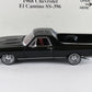1968 Chevy El Camino SS-396 Pickup Black Danbury Mint 1:24 Diecast Model