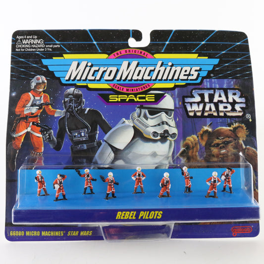 Micro Machines Space Star Wars Rebel Pilot Figures Galoob