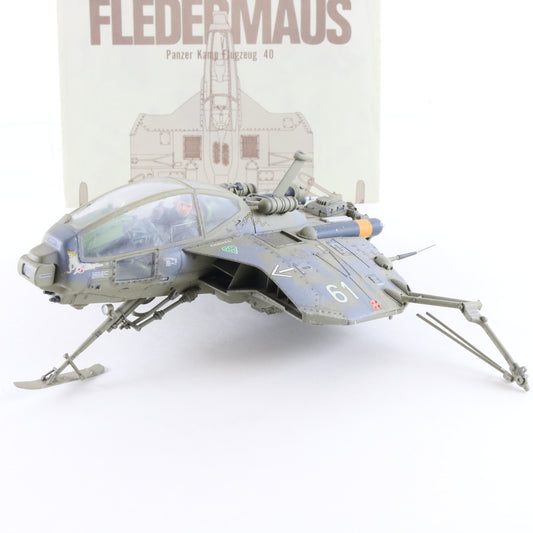 Maschinen Ma.K SF3D Nitto Fledermaus Panzer Kamp Flugzeug 40 1/20 Built 