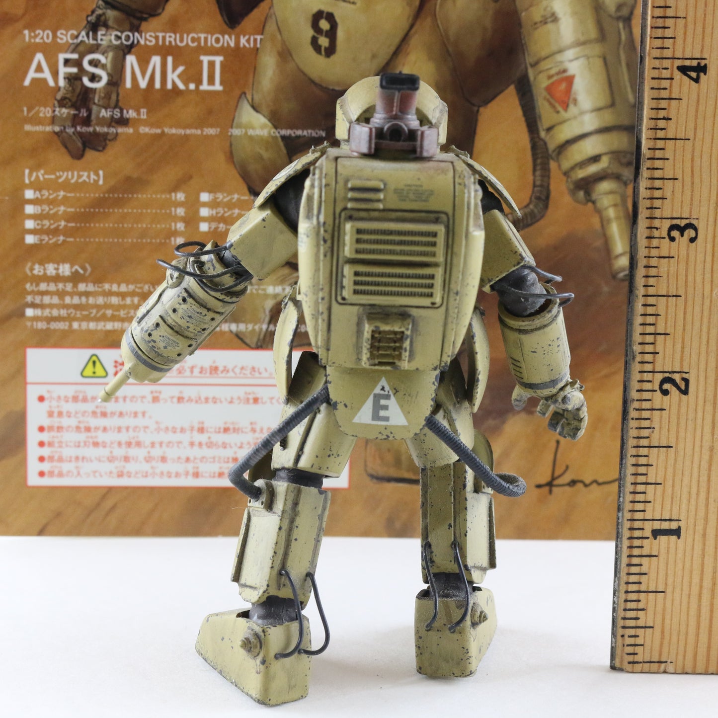 Ma.k Zbv3000 Maschinen KRIEGER Armored Fighting Suit AFS MkII 1/20 Built Painted
