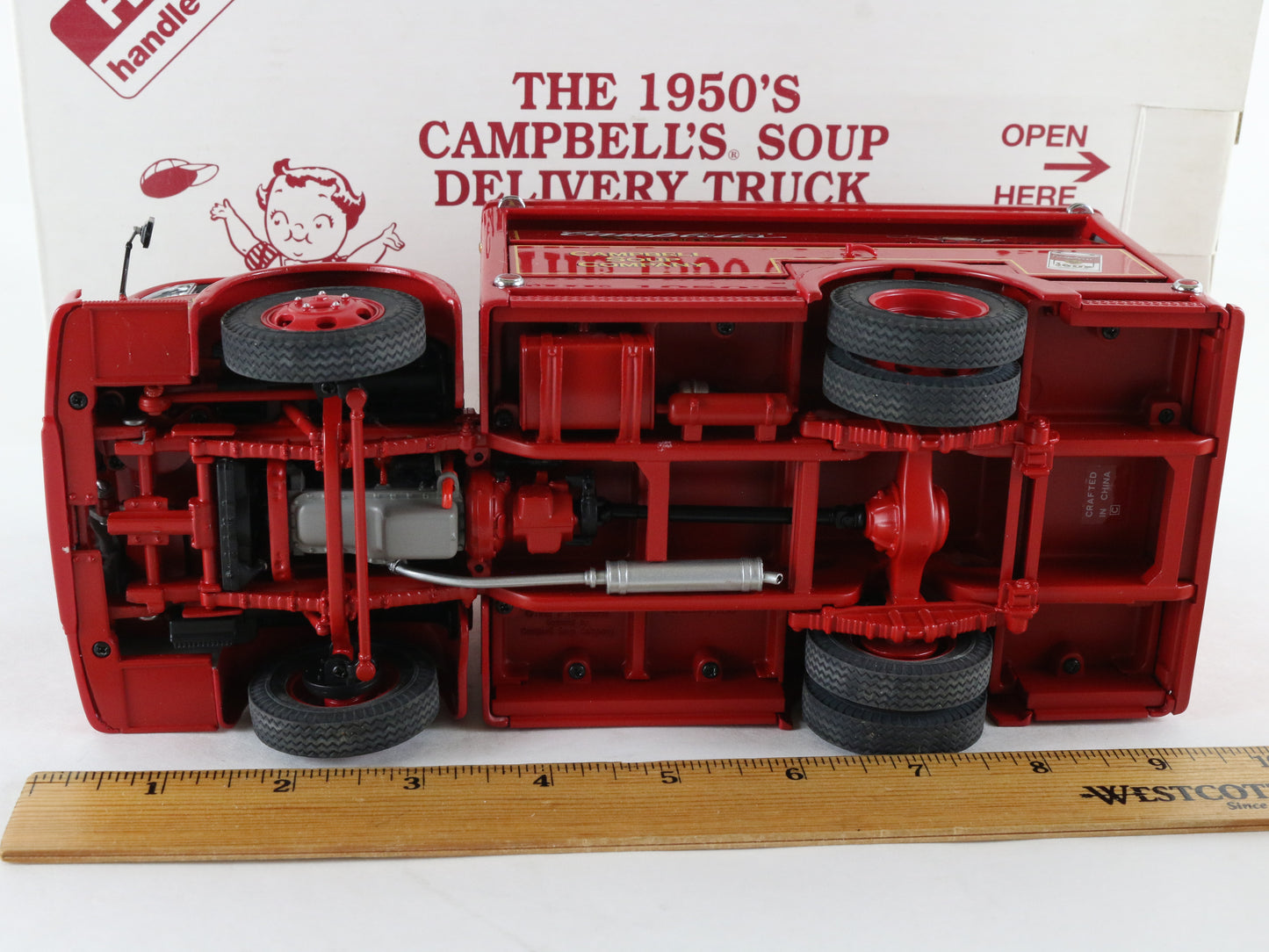 1950s White 3000 Campbells Soup Delivery Truck Red Danbury Mint 1:24 Diecast