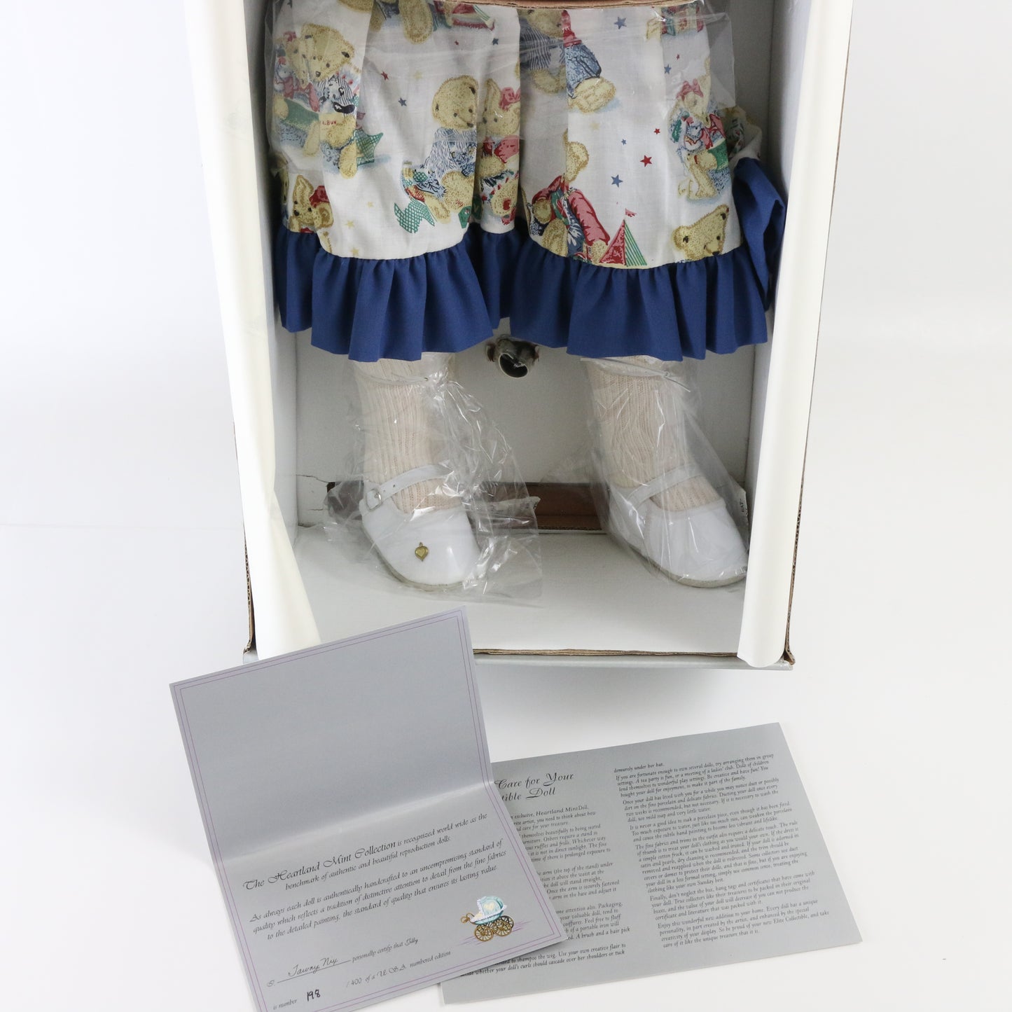 Jilly Jawny Nix Heartland Mint Collection Large 26.5" Fabric Doll 198/400
