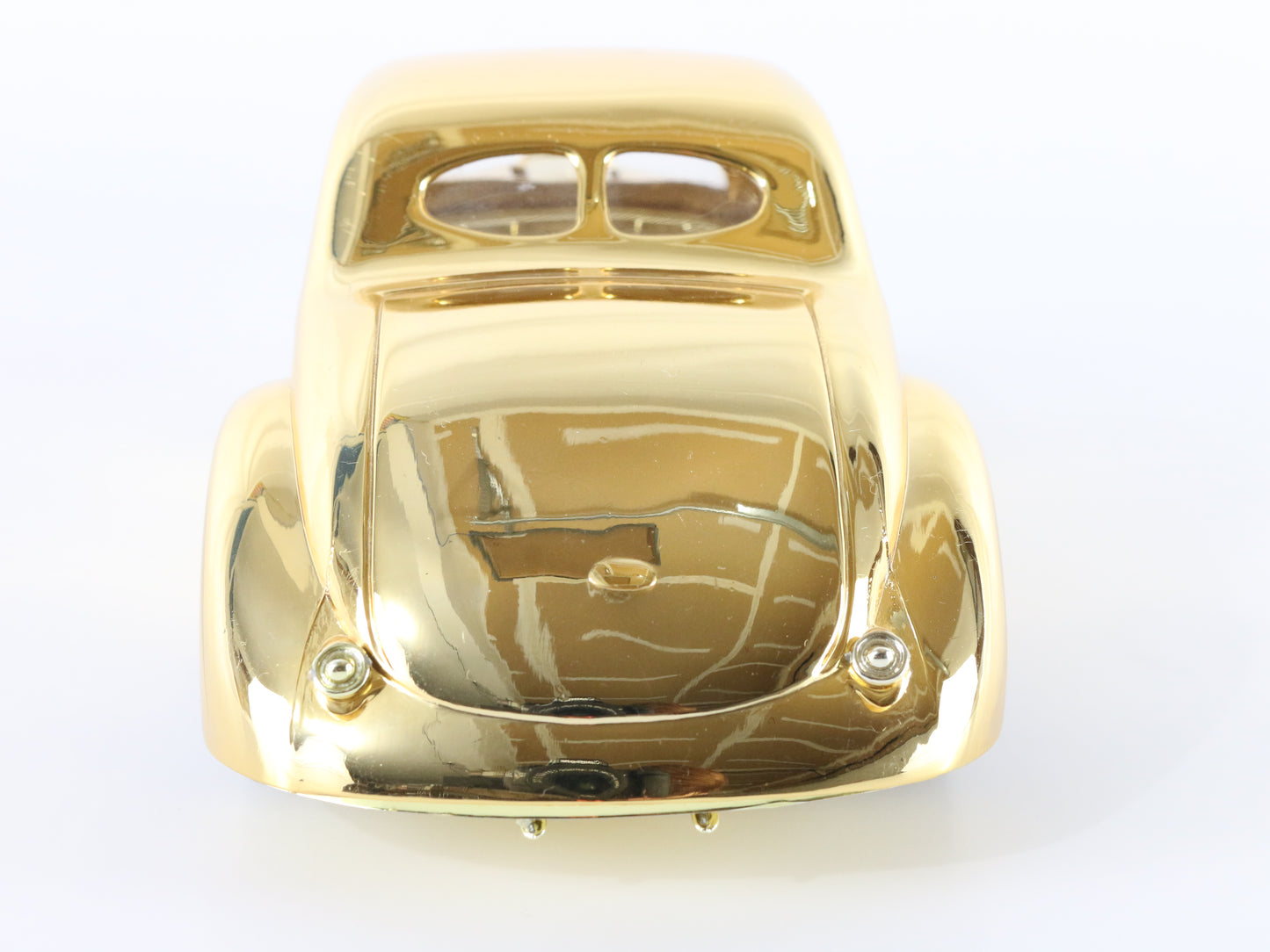 1941 '41 Willys Coupe Gold Metal Model Car Racing Champions 1:24 24k Plated