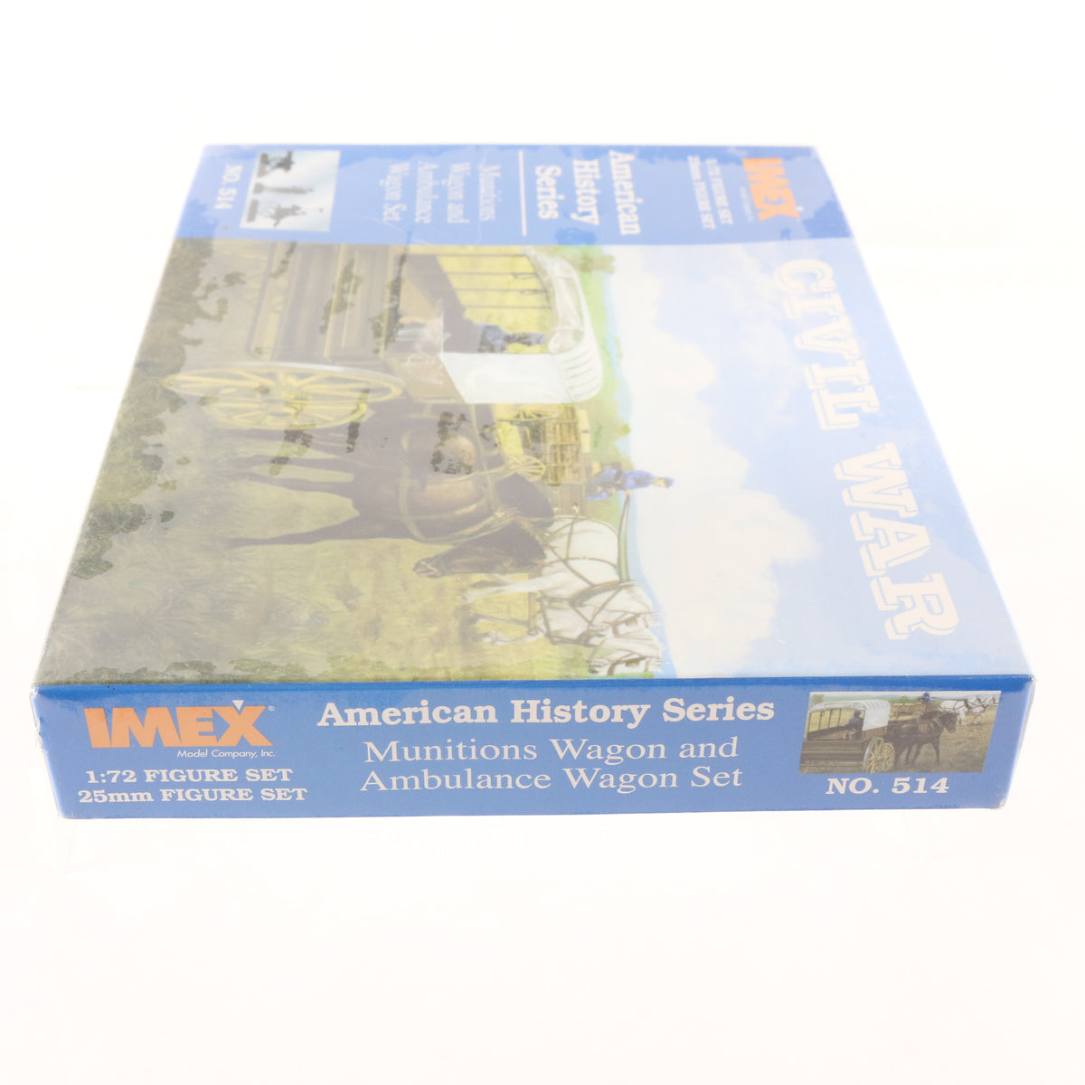 Munitions Wagon & Ambulance Set American History Civil War IMEX 1:72 514 Sealed
