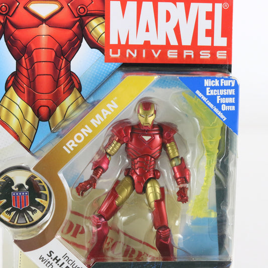 Marvel Universe 001 Iron Man 3.75" Action Figure Hasbro 