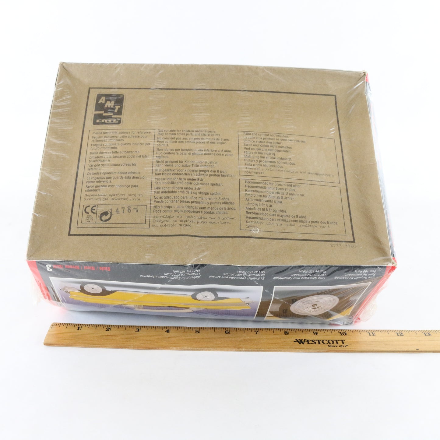 1957 '57 Chevrolet Bel Air Pro Shop AMT ERTL 1:25 Plastic Model Kit 8455