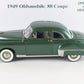 1949 Oldsmobile 88 Coupe Ivy Green Danbury Mint 1:24 Diecast Model Car