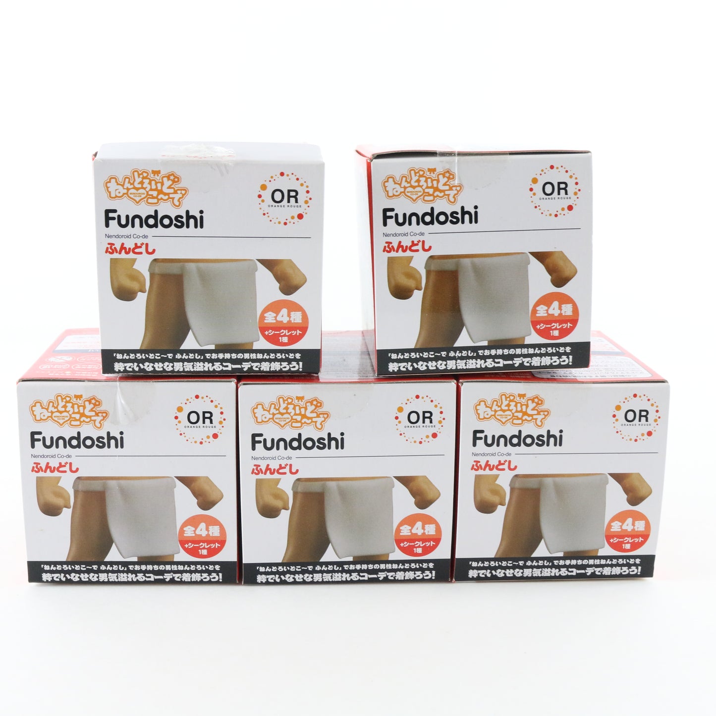 Nendoroid Set Of 5 Co-de Fundoshi Loincloth Body 4 Types Good Smile Orange Rouge