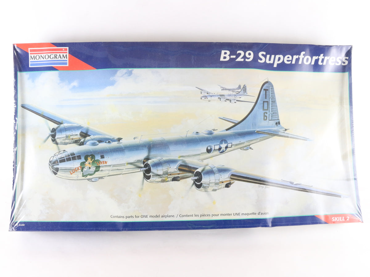 B-29 Superfortress Boeing Heavy Bomber Plane Monogram 1:48 5706 Sealed Kit
