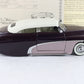 1950 Mercury Custom Convertible Purple Pink Danbury Mint 1:24 Model Car