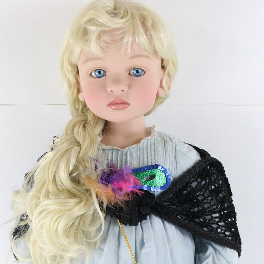 Robyn Masquerade Girl Pamela Erff Large 27" Vinyl Doll 172/300 W/ Accessories