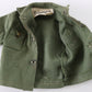  1964 Hasbro Gi Joe Olive Green Fatigue Jacket For 12” Figures Hong Kong